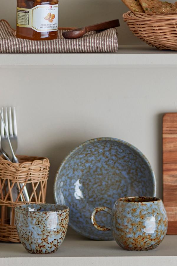 Bloomingville Paula Cup, Blue, Stoneware