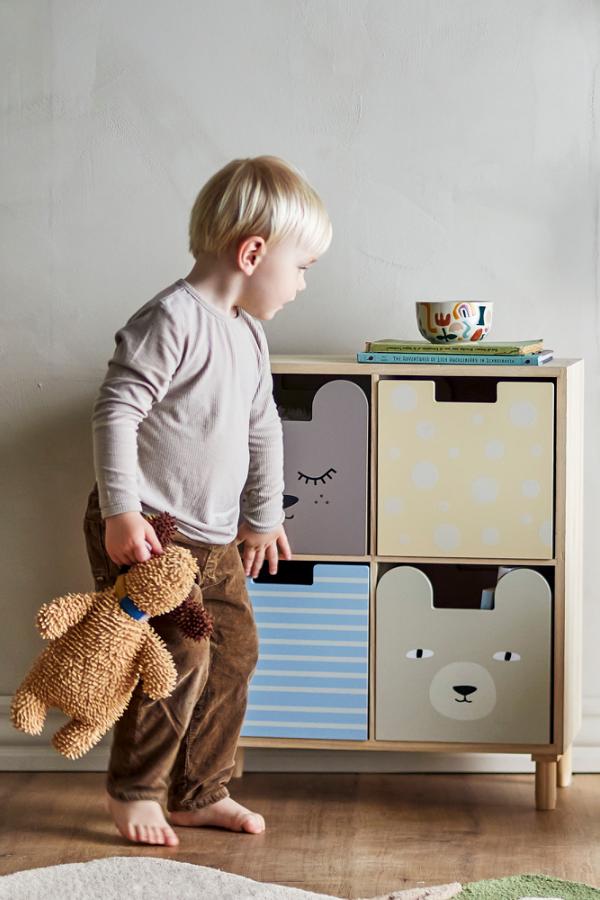 Bloomingville Mini Charlie Soft toy, Multi, Polyester