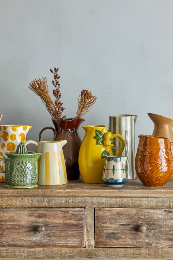 Creative Collection Bence Jug, Brown, Stoneware