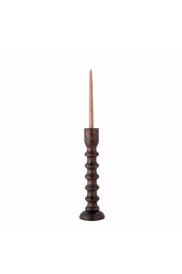 Bloomingville Brenda Candle Holder, Brown, Mango