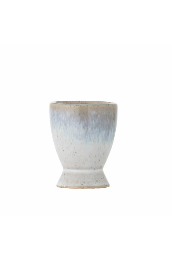 Bloomingville Paula Egg Cup, Blue, Stoneware