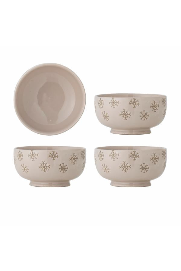 Bloomingville Snowie Bowl, Nature, Stoneware
