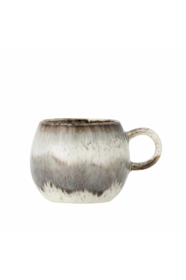 Bloomingville Paula Espresso Cup, Grey, Stoneware