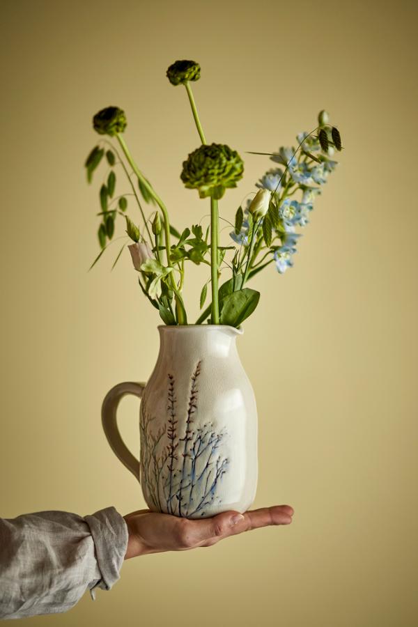 Bloomingville Bea Jug, Nature, Stoneware