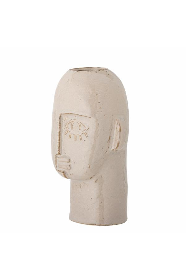 Bloomingville Lizzie Vase, Nature, Stoneware