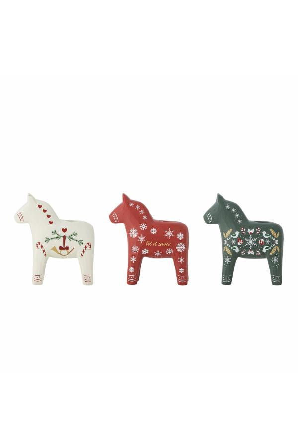 Bloomingville Siffer Candle Holder, Multi, Polyresin