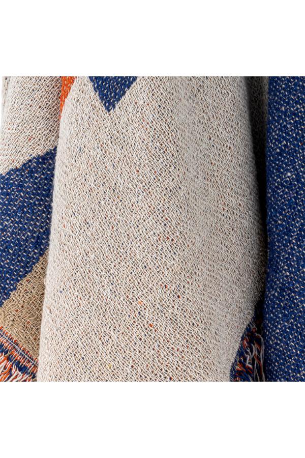 Bloomingville Clarita Throw, Multi, Recycled Cotton