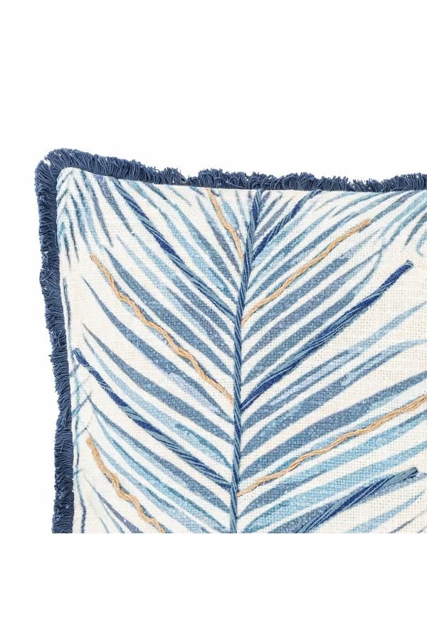 Creative Collection Laval Cushion, Blue, Cotton