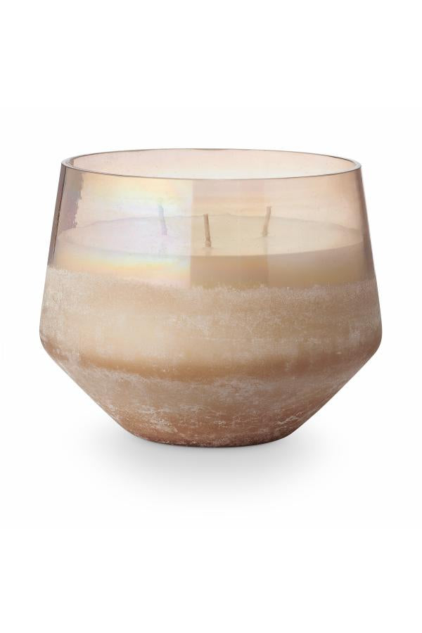 Illume Coconut Milk Mango Baltic Glass Candle, Rose,