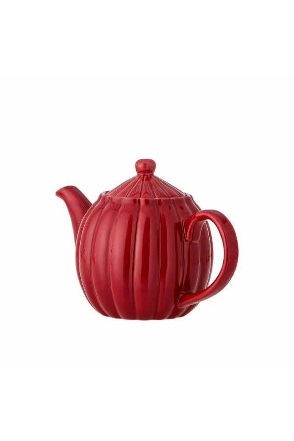 Bloomingville Latina Teapot, Red, Stoneware