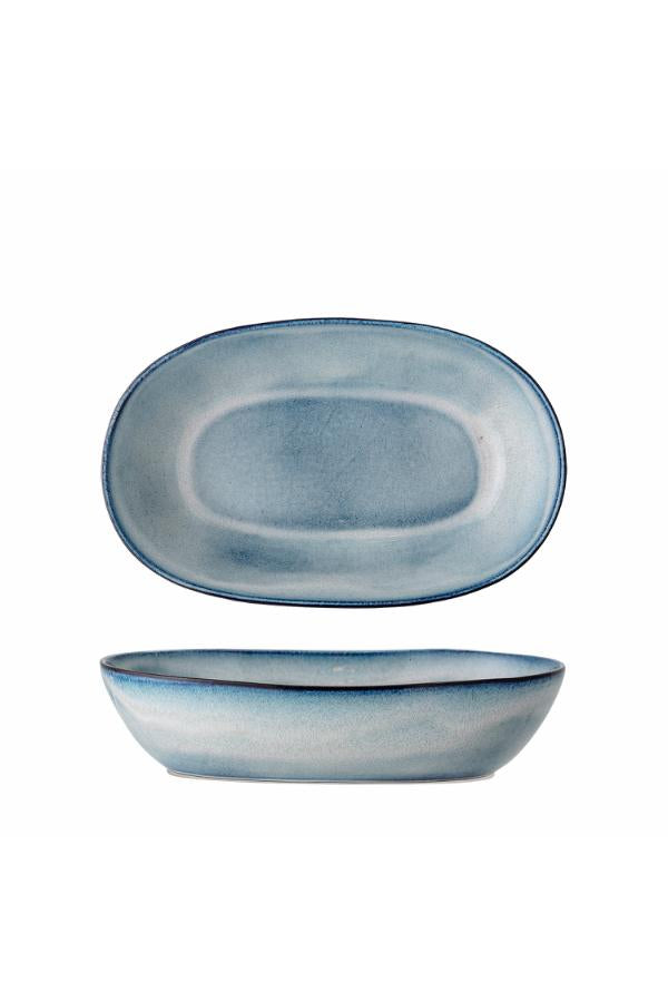 Bloomingville Sandrine Bowl, Blue, Stoneware