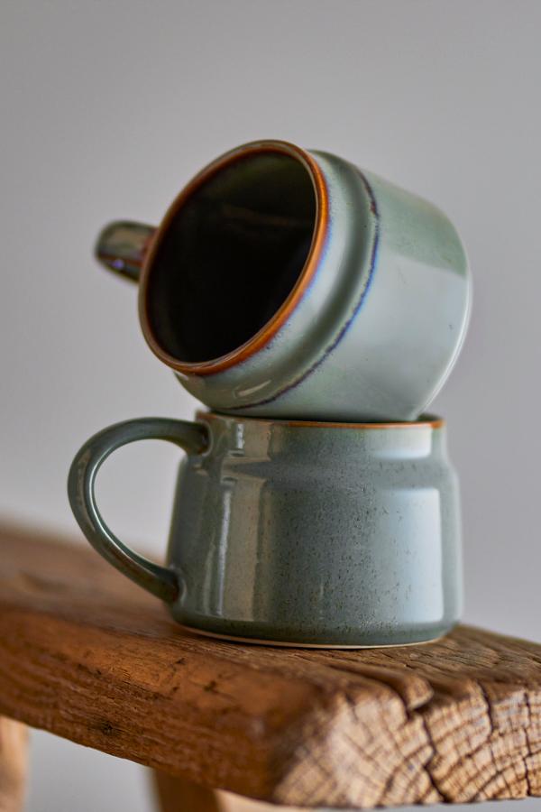 Bloomingville Pixie Cup, Green, Stoneware