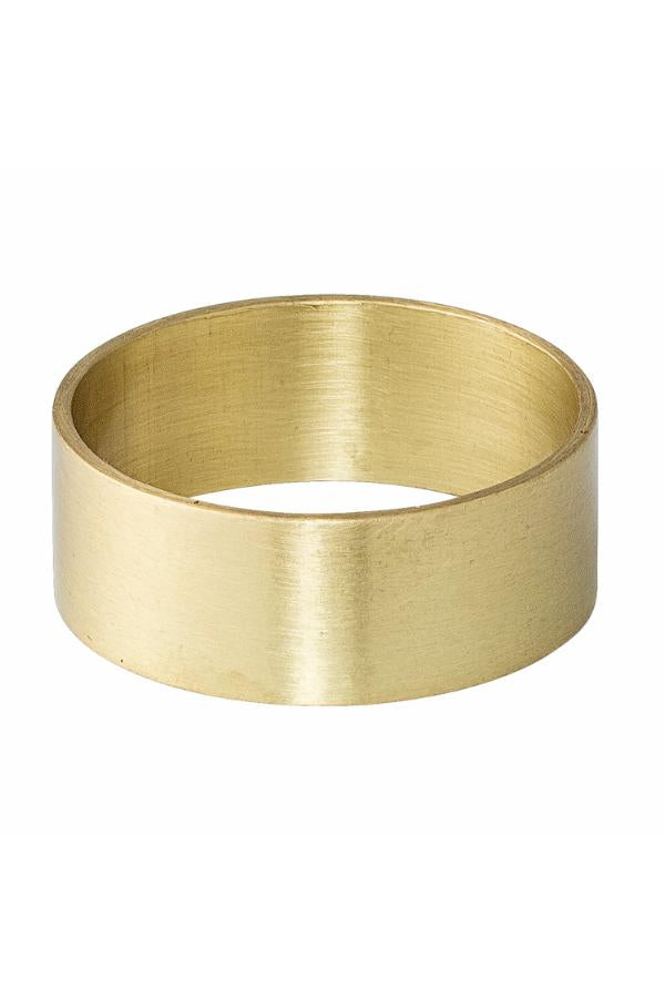 Bloomingville Laurie Napkin Ring, Gold, Brass