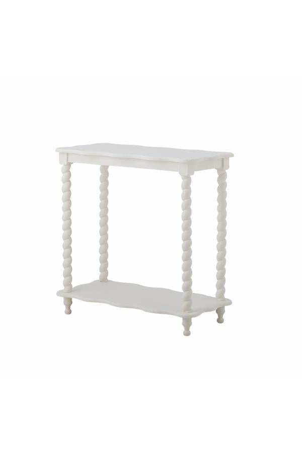 Creative Collection Bia Console Table, White, MDF