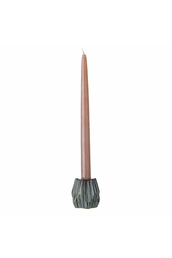 Creative Collection Hadya Candle Holder, Blue, Stoneware