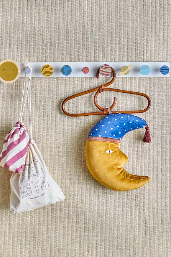 Bloomingville Mini Space Coat Rack, Multi, FSC®100%, MDF