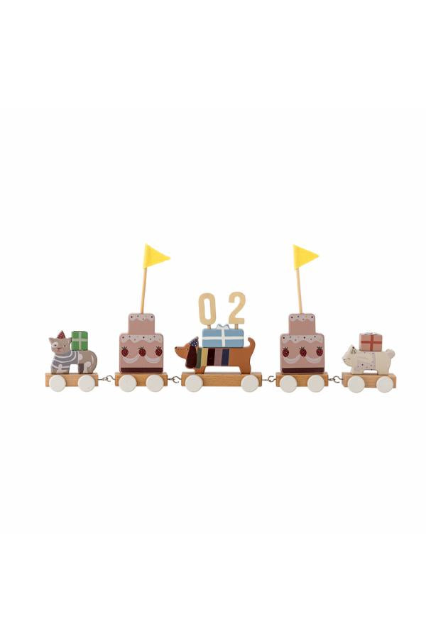 Bloomingville Mini Party Birthday Decoration, Multi, FSC®100%, MDF