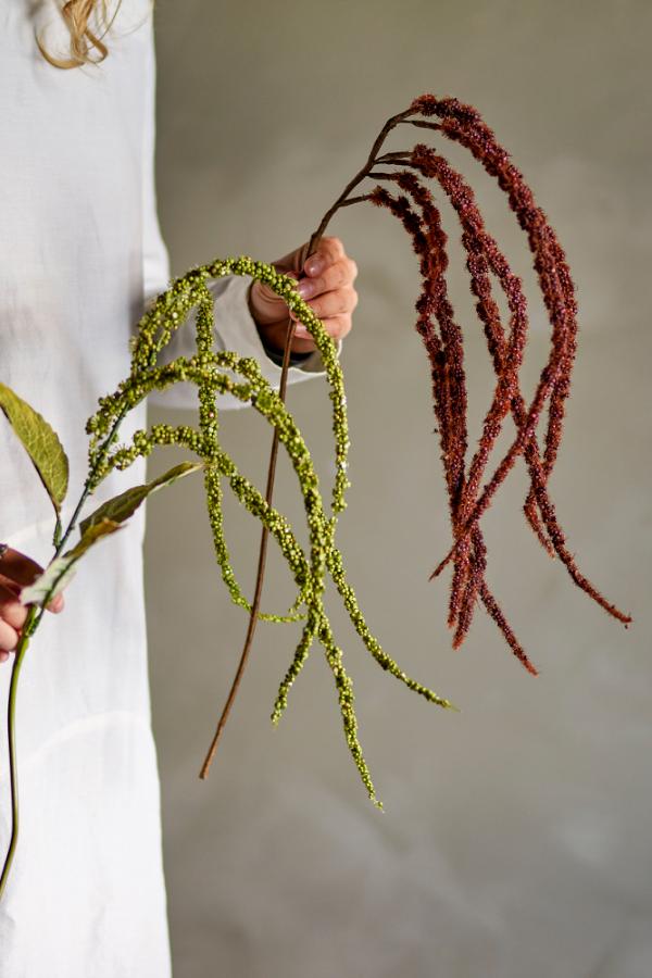Bloomingville Foxtail Stem, Brown, Artificial Flowers