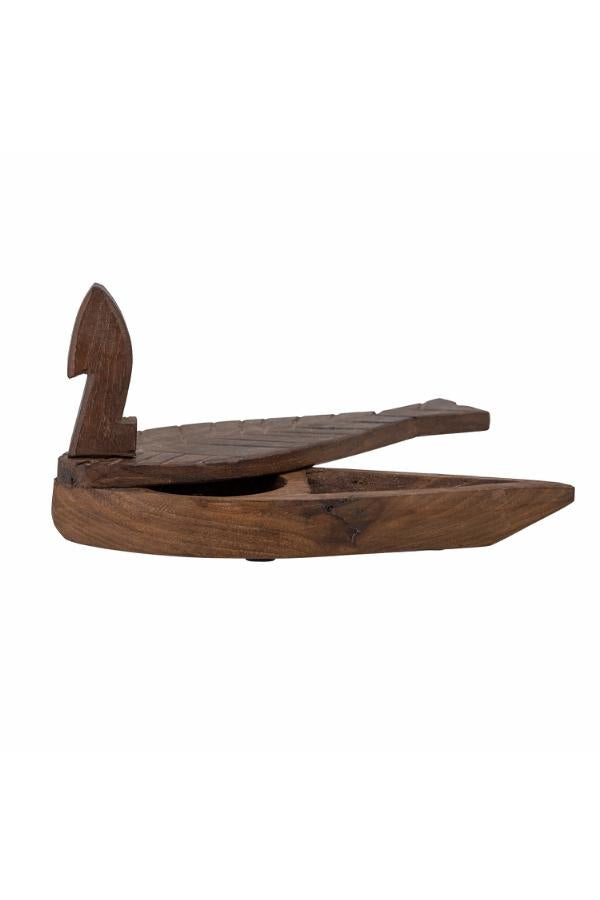 Creative Collection Hamida Box w/Lid, Brown, Reclaimed Wood