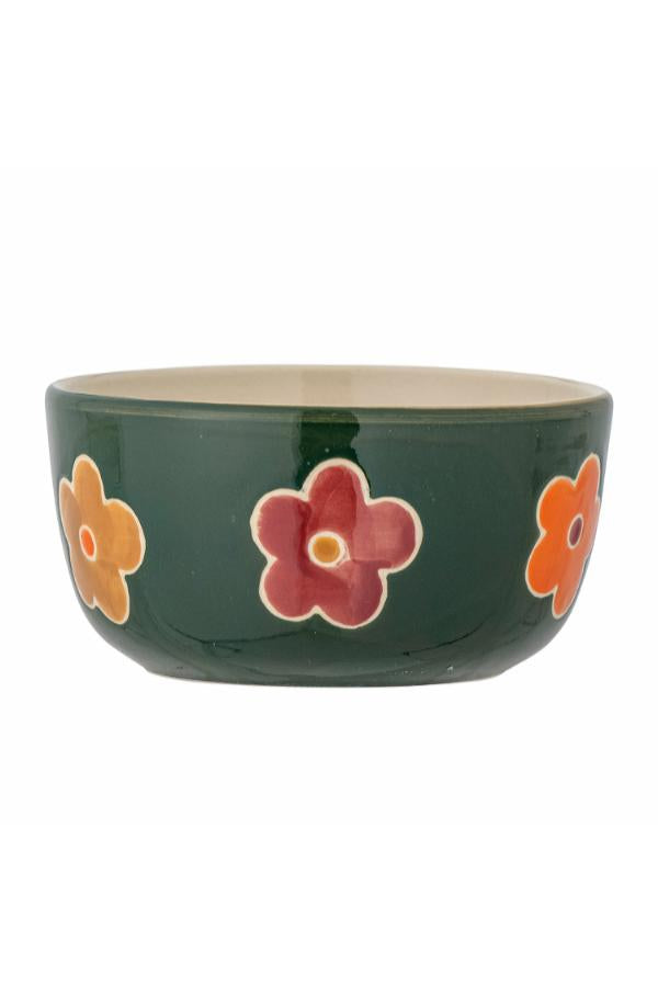 Bloomingville Mini Addy Bowl, Green, Stoneware