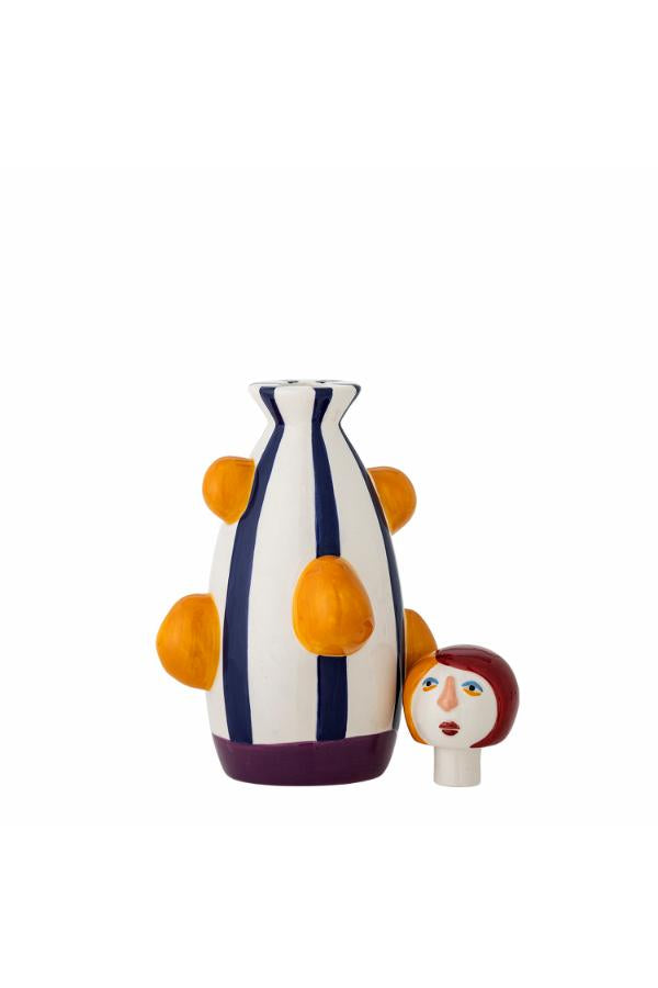 Bloomingville Conneli Candle Holder, Multi, Ceramic