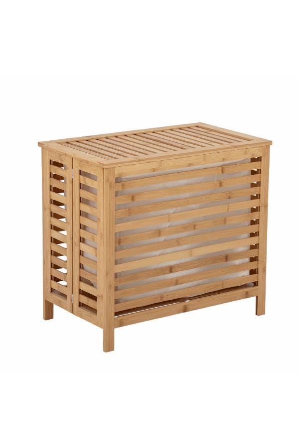 Bloomingville Aden Laundry Basket, Nature, Bamboo