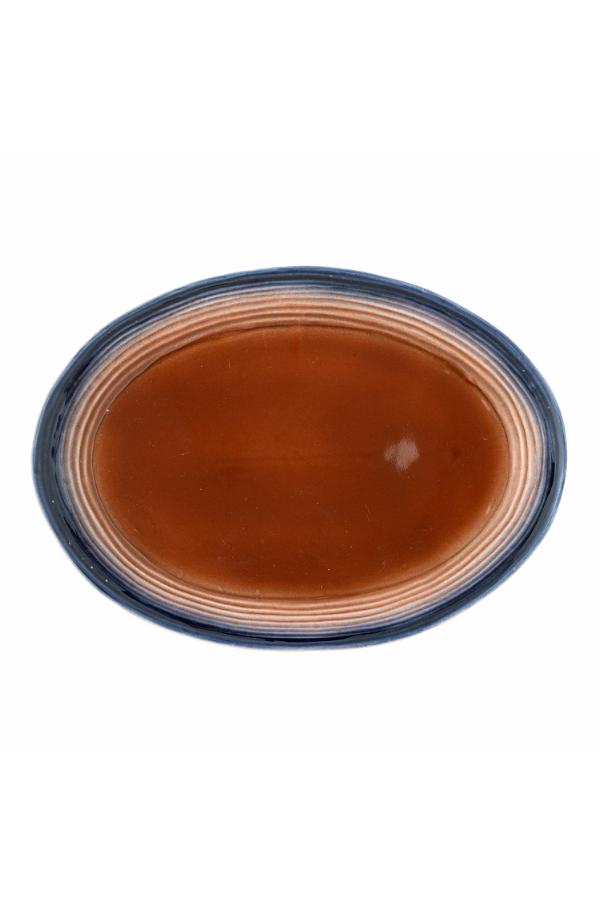 Bloomingville Tatum Serving Plate, Multi, Stoneware