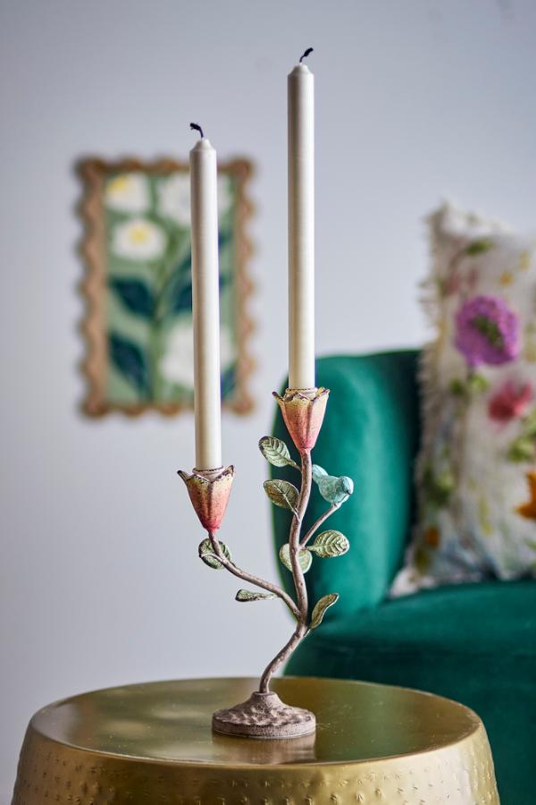Creative Collection Zaina Candle Holder, Multi, Metal