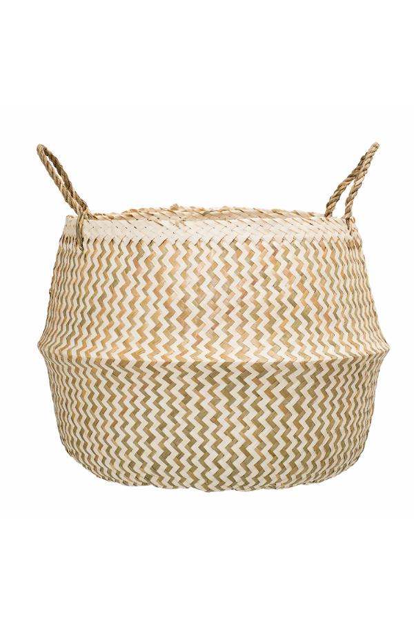 Bloomingville Floria Basket, Nature, Seagrass