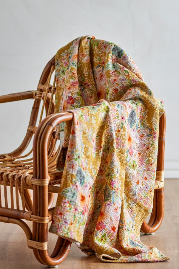 Creative Collection Manoj Throw, Multi, Cotton