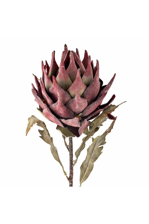 Bloomingville Protea Stem, Purple, Artificial Flowers