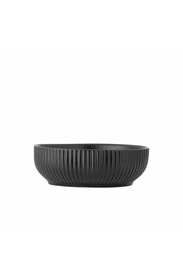 Bloomingville Neri Bowl, Black, Stoneware