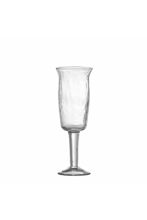 Bloomingville Asha Wine Glass, Clear, Recycled Glass
