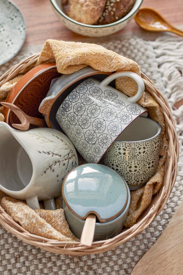 Bloomingville Karine Mug, Multi, Stoneware