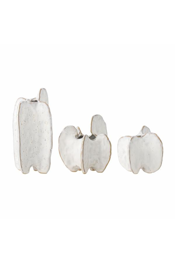 Bloomingville Jayce Vase, White, Stoneware