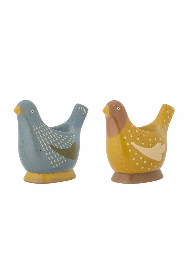 Bloomingville Birdy Egg Cup, Multi, Stoneware