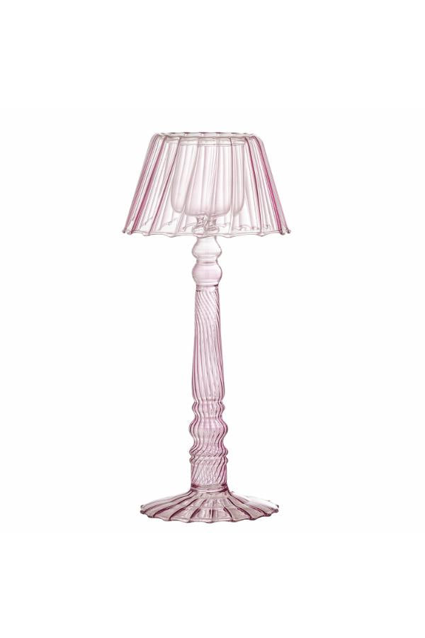 Bloomingville Cisco Votive, Rose, Glass