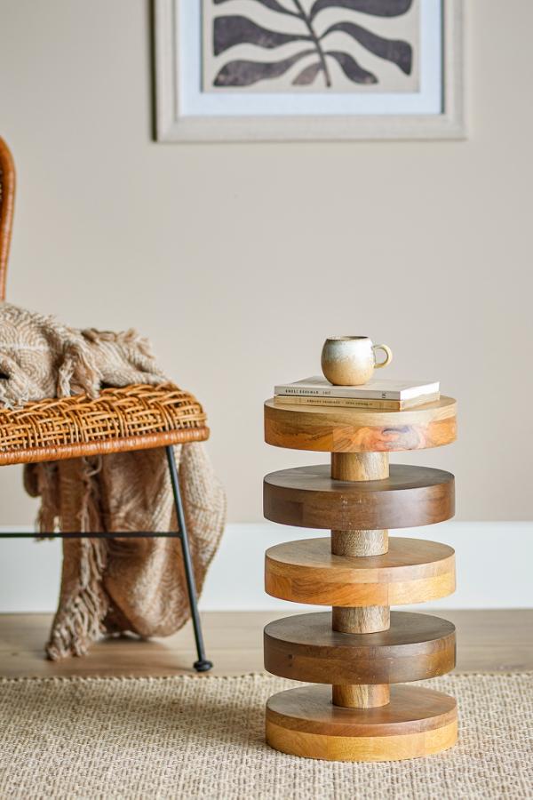 Bloomingville Franka Side Table, Brown, FSC®100%, Mango