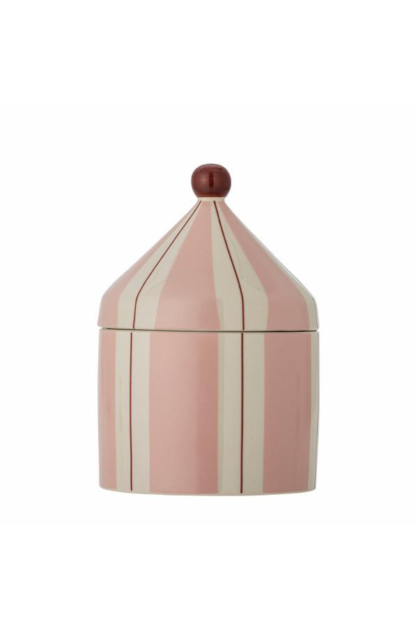 Bloomingville Mini Cimmi Jar w/Lid, Rose, Stoneware