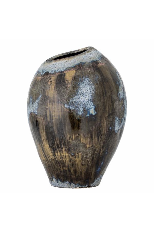 Bloomingville Senja Vase, Brown, Stoneware