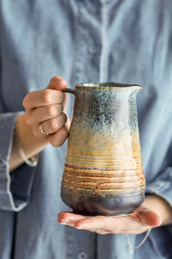 Bloomingville Deana Jug, Multi, Stoneware
