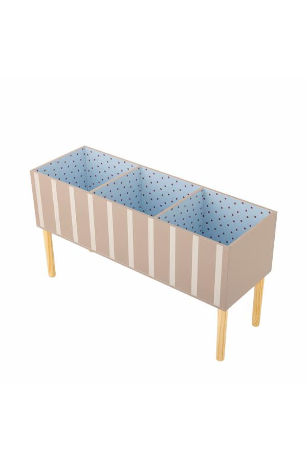Bloomingville Mini Salam Book Stand, Brown, FSC®100%, MDF