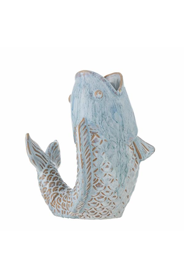 Creative Collection Hiro Vase, Blue, Stoneware