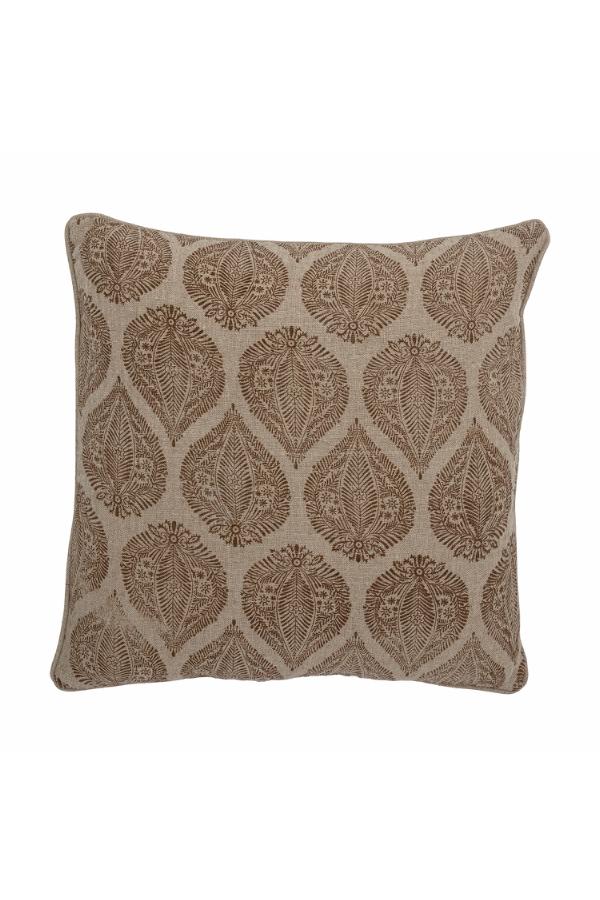 Creative Collection Cergy Cushion, Brown, Cotton
