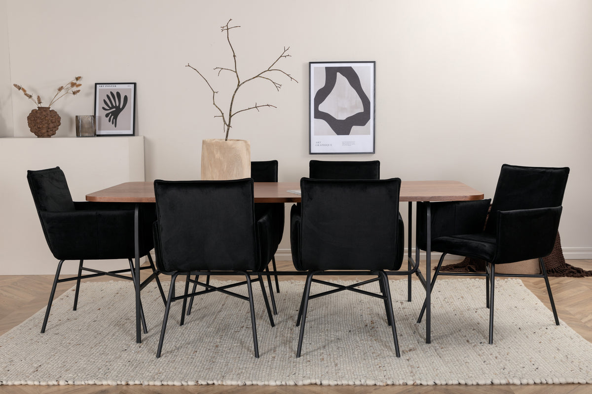 Venture Design Uno, Petra Rektangulära Matgrupper