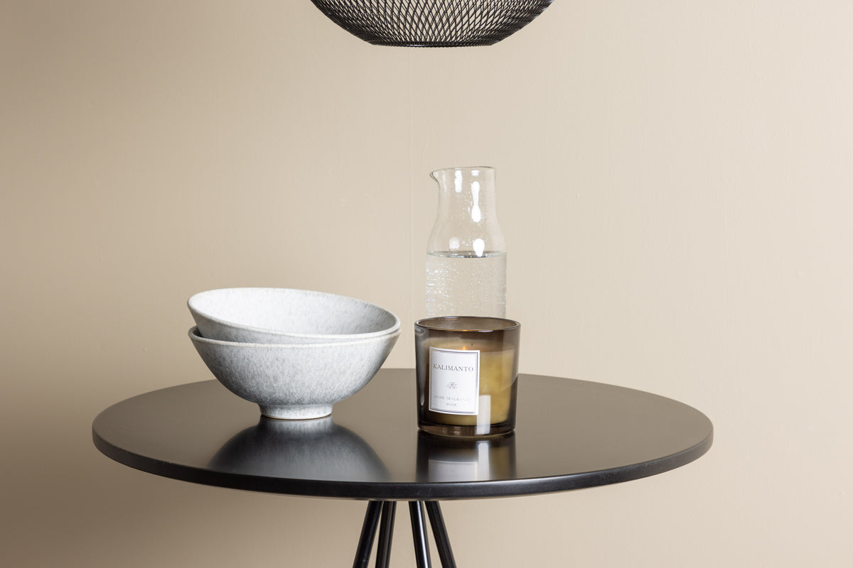Venture Design Tempe & Bistro Barstolar 4-pack Svart + Barbord ⌀60 Svart