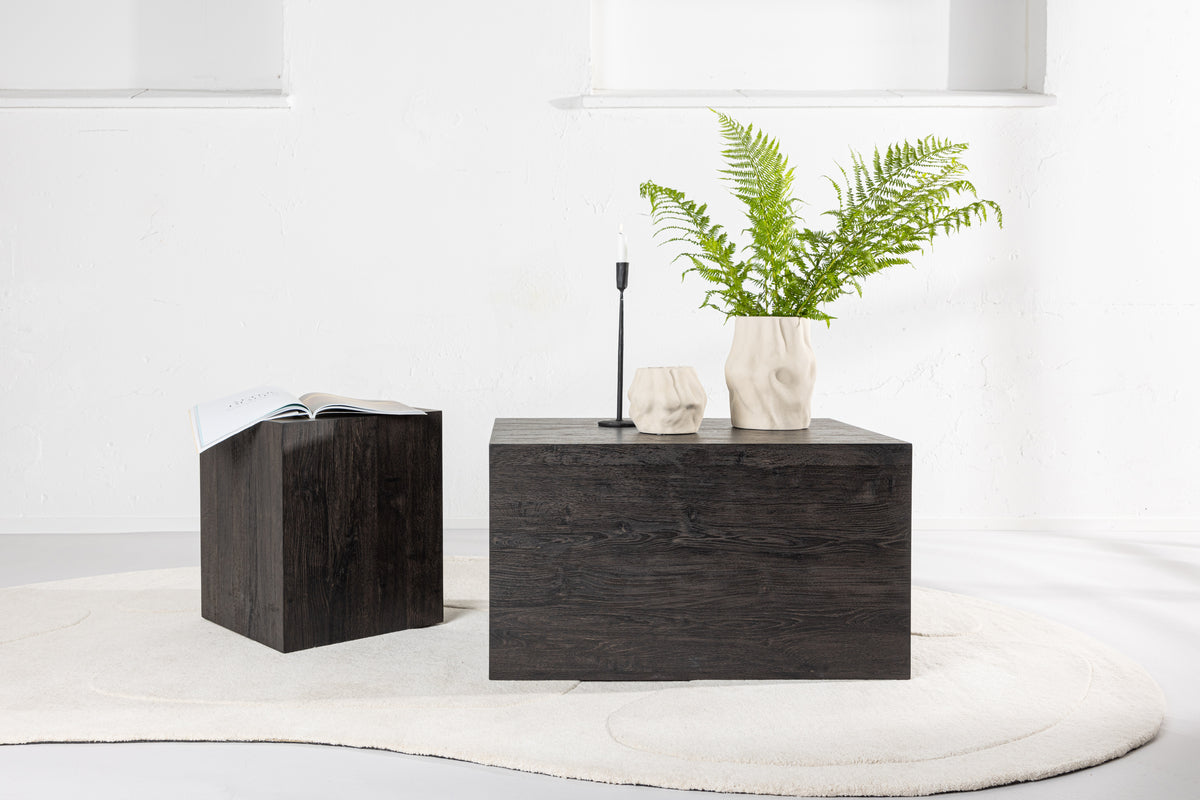 Venture Design York Soffbord 80 x 60 Mocka + Soffbord 40 x 40 Mocka
