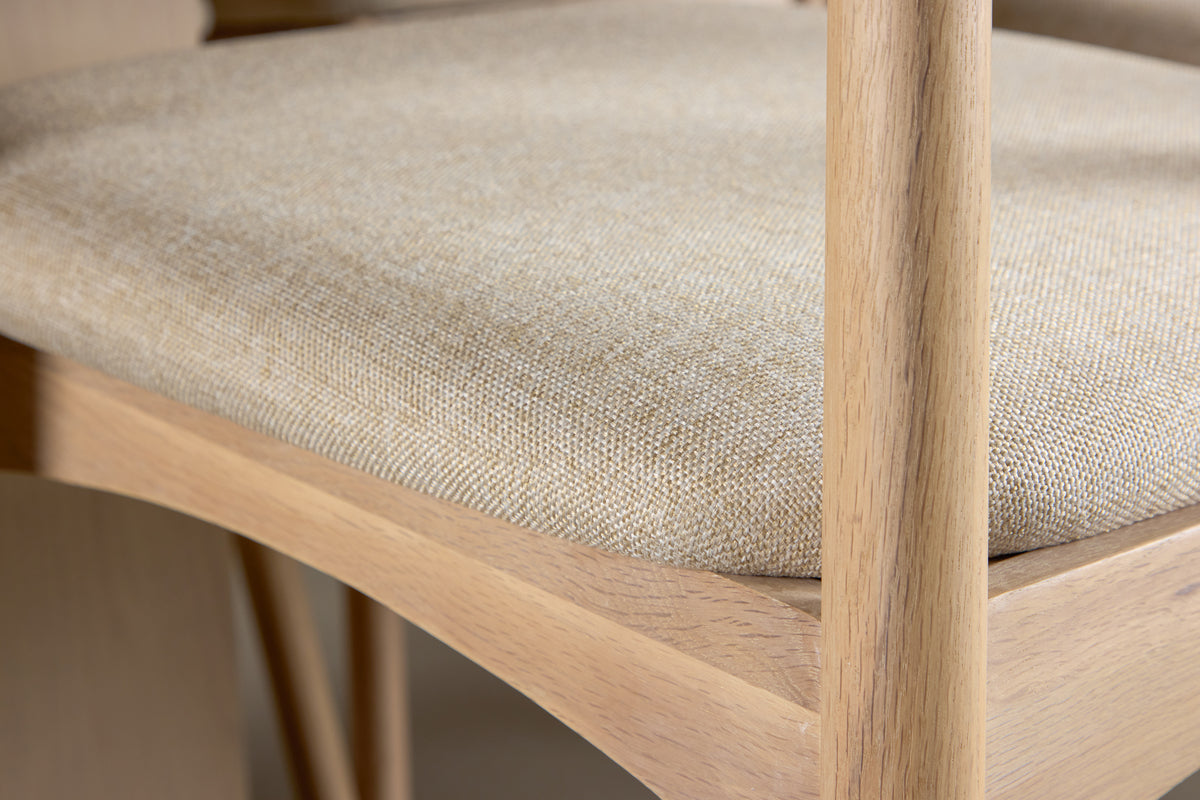 Venture Design Ven & Tyresö Matstolar 2-pack Vitputsad + Ovala Matbord 220 x 100 Vitputsad