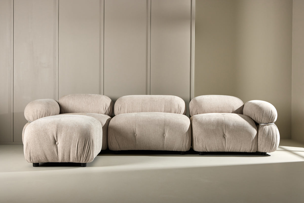 Venture Design Mika Soffmoduler Beige + Soffmoduler Beige + Soffmoduler Beige + Soffmoduler Beige