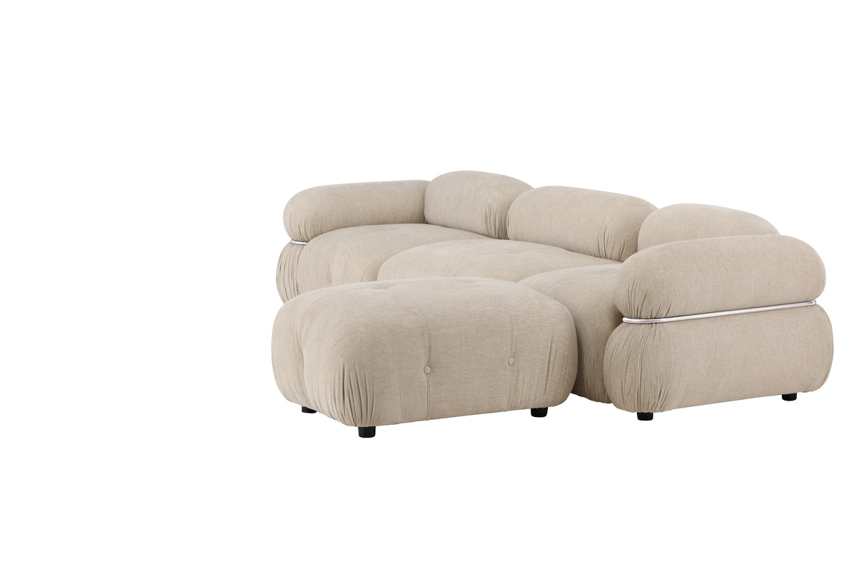 Venture Design Mika Soffmoduler Beige + Soffmoduler Beige + Soffmoduler Beige + Soffmoduler Beige